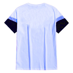 T-shirt Homme Imprimé Color Block Style Personnalisé Décontracté Manches Courtes Été 100% Coton Grande Taille Tricoté Respirant - Product Image 6
