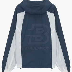 Oem Service Windbreaker Hoodie Set Último diseño personalizado Color y tamaño Windbreaker Winter Hoodie para la venta - Product Image 4