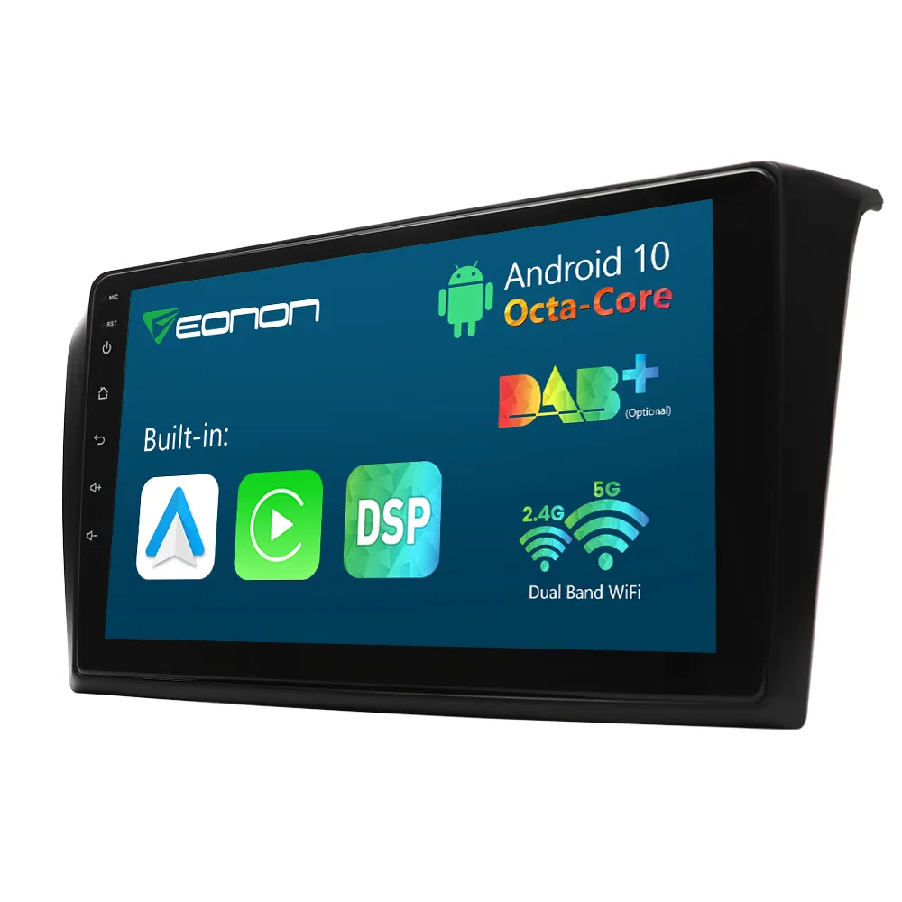 EONON Autoradio universel IPS Android 10 de 9 pouces avec DSP Carplay Autoradio Android Auto 2 + 32 Go à écran tactile