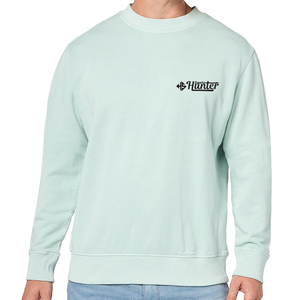 2025 alta calidad básico 100% algodón clásico cómodo básico sudadera piedra Vintage bordado logo pulóver para hombres - Product Image 1