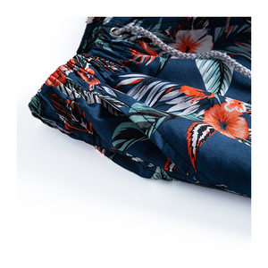 Pantalones cortos de baño de secado rápido con logotipo de marca personalizado de diseño impreso para hombres Pantalones cortos ecológicos - Product Image 6