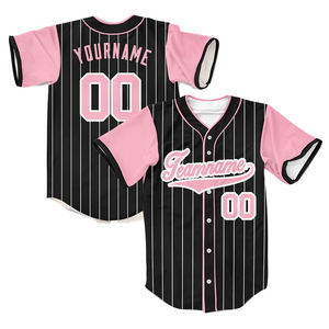 เสื้อเจอร์ซีย์เบสบอลแฟชั่นสำหรับผู้ชายเสื้อเจอร์ซีย์ปักลายพิมพ์ซับลิเมชันแห้งเร็ว - Product Image 3