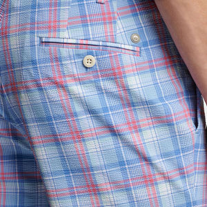 กางเกงขาสั้นชายหาดผ้าฝ้ายระบายอากาศแฟชั่นฤดูร้อนของผู้ชายน้ำหนักเบามีเชือกผูกสีทึบออกกำลังกายออกกำลังกายผ้าใบร้อน - Product Image 4