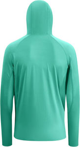 Camisa de Pesca de Manga Larga Unisex con Protección Solar UPF 50, Máscara, Polaina para el Cuello con Protección UV, Sudadera con Capucha, 100% Poliéster Antibacteriano, Logotipo Personalizado, Impresión por Sublimación - Product Image 2