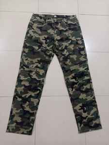 Pantalon Cargo Camouflage Décontracté Personnalisé pour Hommes Joggers en Coton/Spandex Streetwear Droit Pantalon Camouflage de Haute Qualité pour Hommes - Product Image 5