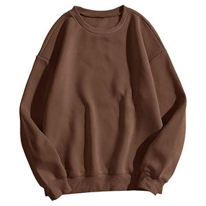 Sudadera de Invierno Unisex 2025 al por Mayor, 240 g/m², de Algodón y Felpa, con Estampado de Color Sólido, Logotipo Personalizado, Estilo Pull Drop, Resistente al Viento, para Fitness - Product Image 1