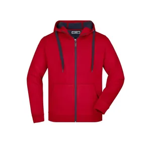Veste double face personnalisée pour homme, sweats à capuche et sweat-shirts promotionnels personnalisés - Product Image 3