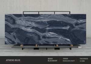 Conceptos de Interiores de Lujo Verticales Realzados por Paneles de Porcelana Gris de Alto Brillo de 800x3200 mm - Product Image 1