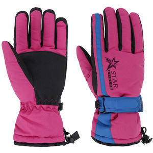 Gants de ski d'extérieur d'hiver avec logo personnalisé Gants de ski de snowboard d'hiver imperméables chauffants avec protège-poignets - Product Image 2