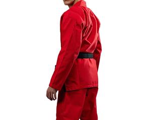 Rashguard de Compresión Sin Guantes para Jiu-Jitsu, de una Pieza, 380g, Secado Rápido, Unisex, para Artes Marciales, MMA y BJJ, Karate, 100% Algodón - Product Image 3