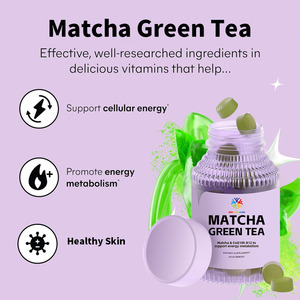 Fournisseur OEM de bonbons au thé vert matcha, extrait de thé vert soutient le métabolisme énergétique cellulaire et une peau saine, antioxydant CoQ10 - Product Image 4