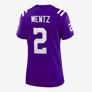 Haute qualité 100% Polyester respirant grande taille tissu maillot de Football américain unisexe été col en V maillot de football T-shirts - Product Image 4