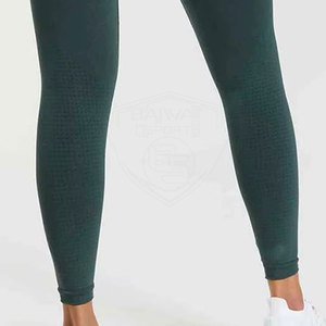Leggings de yoga à taille élastique, nouvelle conception, haute qualité, best-seller, respirants, ajustables et confortables - Product Image 3