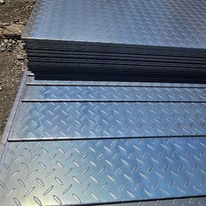 แผ่นเหล็กลาย Q195/Q235/Q345/Q355แผ่นเหล็กคาร์บอนสำหรับเคลือบสังกะสีและรีดร้อน - Product Image 1