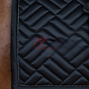 Tapis de selle de cheval anglais de haute qualité respirant durable doublure douce conception ergonomique confortable idéal pour la compétition - Product Image 3