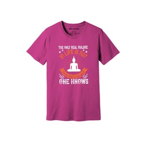 T-shirt 100% coton avec impression de thèmes de bouddha Style décontracté 12 options de couleur 160-180 Placement de conception personnalisable GSM lourd - Product Image 4
