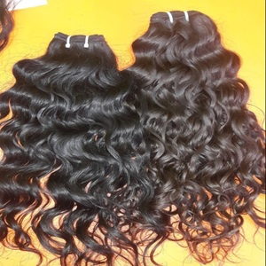 South Indian Virgin Raw Remy Natural Human Hair <b>Extensions</b> Loose Deep Wave Style High Quality Bulk Hair Manufactures Supplier - Product Image 2