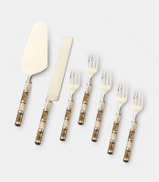 Serveur de gâteau en acier inoxydable de haute qualité avec manche en bois pour la maison hôtels vaisselle ustensiles serveur ensemble top vente