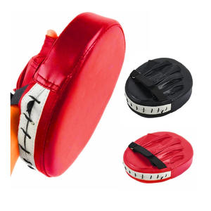 2025 nouveauté sport en cuir fait boxe coussinets de mise au point incurvés poinçonnage cible sport tapis de mise au point pour unisexe - Product Image 1