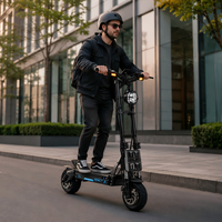 Skuter Listrik GSPACE Mars ECO High Performance 2000W 72V 80km/h Off Road E-Scooter Ban Lebar Skuter Listrik Moped
