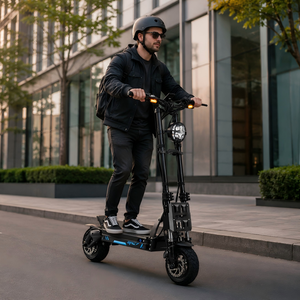 Scooter Eléctrico de Alto Rendimiento de 2000W para Adultos, 72V, 80km/h, Todoterreno, con Neumáticos Tubeless de 11 Pulgadas, Patinete Eléctrico - Product Image 1
