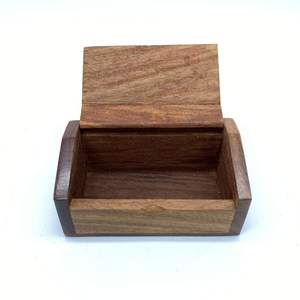 Boîte à bijoux en bois massif de luxe de vente chaude stockage personnalisé antique de haute qualité avec style classique et technique polie - Product Image 5