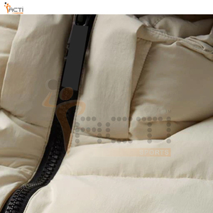 Chaqueta acolchada para hombre de moda de alta calidad para exteriores, nueva chaqueta acolchada cálida en blanco para hombre con estilo, Invierno - Product Image 3