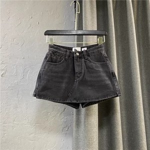 คอลเลกชันใหม่สำหรับฤดูใบไม้ร่วงและฤดูร้อน2024ผ้าเดนิมกระโปรงทรงตรงห่อยีนส์ Y2K เอวเล็กขนาดใหญ่พิเศษ - Product Image 6