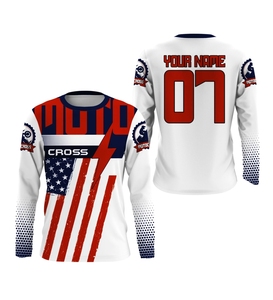 Camiseta de Motocross, Camisetas de Carreras de Fórmula, Ropa Deportiva / Camisetas de Carreras de Motocross Personalizables para Equipos, Precio Razonable, Servicio OEM - Product Image 3