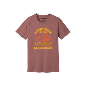 Camiseta de tela de algodón 100% con estampado de temas de fiesta 160-180 a GSM pesado 12 colores disponibles Personalice su propio diseño y colocación - Product Image 3