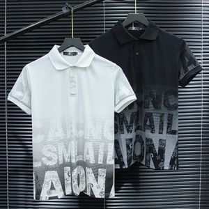 T-shirt polo pour homme-Tissu extensible confortable avec une excellente absorption de la sueur pour une coupe décontractée et respirante - Product Image 6