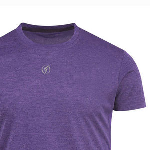 T-shirt de sport pour homme à séchage rapide, logo personnalisé OEM, écologique, en polyester/spandex, pour le fitness décontracté et les sports, débardeur - Product Image 3