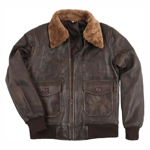 Nueva chaqueta de cuero de diseño de moda de alta calidad para hombre de la mejor calidad 2025 - Product Image 1