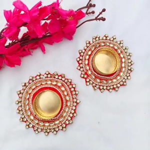 Bougeoir décoratif, décoration de mariage indien, faveur de retour, décor de Diwali ganpati, décoration d'escalier, décor de dessus de table - Product Image 2