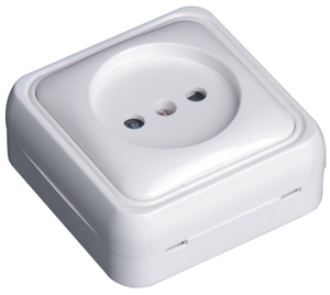 Base bipolare con superficie bianca (B&B 040356) - Product Image 1