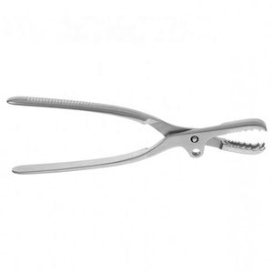 Fuente de alimentación Manual de instrumento médico Farabeuf de acero inoxidable alemán, base quirúrgica de sujeción de hueso largo dentado de 26,0 cm - Product Image 4