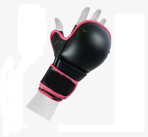 Guantes de tirador de boxeo hechos de cuero PU Guantes de boxeo Karate Guantes de entrenamiento de calidad superior Guantes de combate MMA para artes marciales - Product Image 3