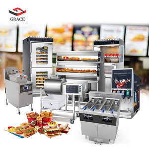 Grace thương mại thiết bị thức ăn nhanh thiết lập-công nghiệp Nồi chiên Lò nướng hâm nóng cho Burger gà cửa hàng bánh sandwich - Product Image 4
