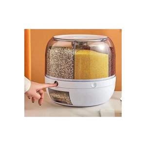 Juego de 2 Organizadores de Hogar Blancos Hechos de Plástico Resistente con Capacidad de 500-999 ml para Organización y Desempolvo, Hecho en Turquía - Product Image 4