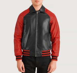 Men's Varsity <b>Jacket</b> Professional Winter Wear High Quality <b>Light</b> <b>Weight</b> Casual Stand Zipper Hot Selling <b>Jacket</b> - Product Image 4