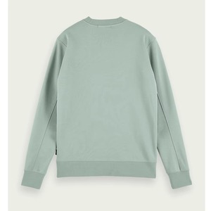 Sweat-shirts pour hommes de haute qualité en gros, 450 g, en coton et polyester mélangés, col rond, vintage, uni, sans marque - Product Image 2