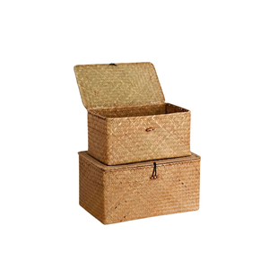 Handwoven <b>Rattan</b> <b>Storage</b> Baskets Decorative Organizer Solution From Vietnam OEM ODM Service Good Price - Product Image 6