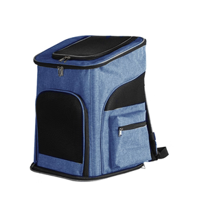 Mochila de viaje plegable barata al por mayor de fábrica, bolsa de transporte de mascotas transpirable de gran capacidad para cachorros, perros y gatos - Product Image 2