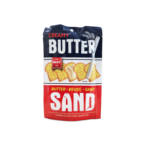 ขนมเกาหลี60g คุกกี้ทรายเนยครีมมาใหม่พร้อมเนื้อกรอบและรสชาติหวานสนุกกับการกิน! กล่องบรรจุภัณฑ์ - Product Image 2