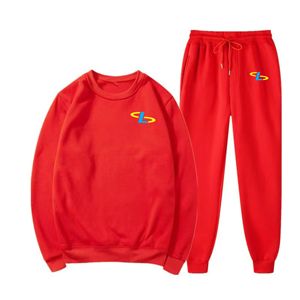 Conjunto Deportivo de 2 Piezas para Mujer, Talla Grande, Otoño Invierno, Conjunto de Pantalones Deportivos de Dos Piezas, Ropa Femenina - Product Image 1