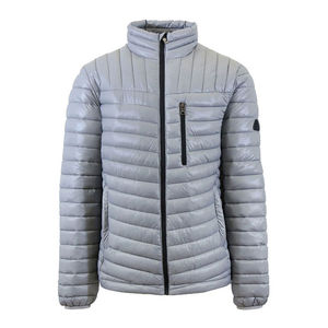 Chaqueta Acolchada de Lona Recubierta para Hombre con Aislamiento Térmico, Transpirable, Resistente al Viento, Tejido Suave, Estilo Casual de Otoño y Comodidad - Product Image 2