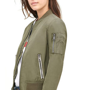 Chaqueta Bomber de Satén para Mujer Más Vendida, Nueva Colección, Forro de Algodón Transpirable, Acabado para la Temporada de Invierno - Product Image 6