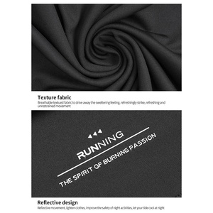 High Performance Training Apparel Outdoor Exercise Running Trekking Lightweight Pullover Polyester Terry 1/4 <b>Zipper</b> Gym <b>Jacket</b> - Product Image 5