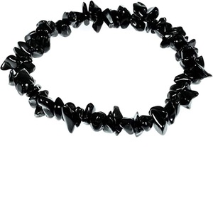 Women's Classic Style Natural Black Tourmaline Crystal <b>Gemstone</b> <b>Bracelet</b> Wonderful Quality Irregular Energy Jewelry Gift Idea - Product Image 1