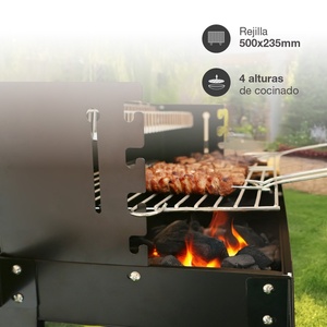 Barbecue portatile a carbone Musters (Vassary 401000006) - Product Image 2
